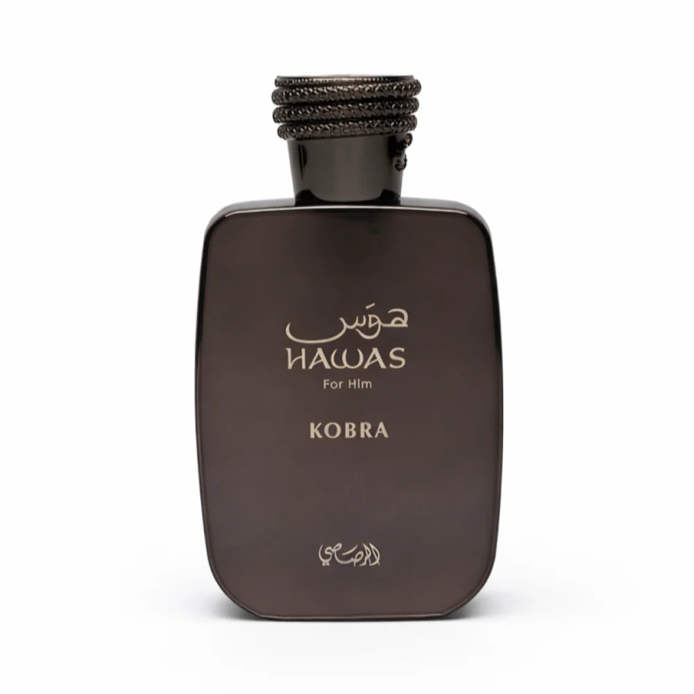 Hawas Kobra For Him 100ml by Rasasi - Original Men's Perfume | Izhlar Perfumes Qatar 