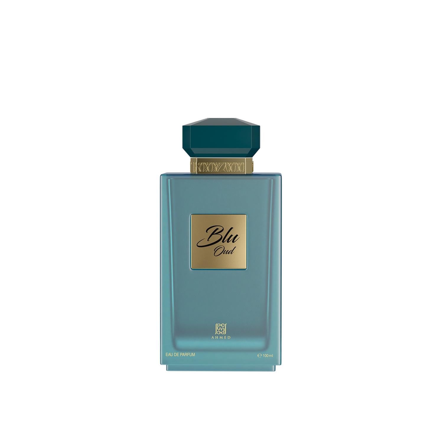 Ahmed Al Maghribi Blue Oud Eau de Parfum 100ml | Original Luxury Unisex Perfume | Izhlar Perfumes Qatar