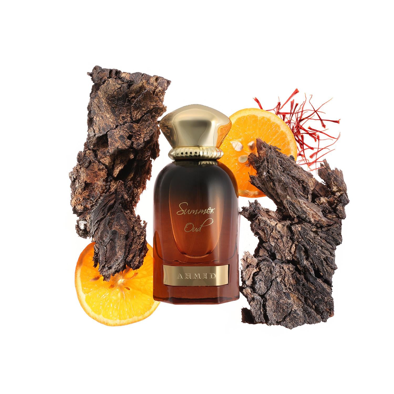 Ahmed Al Maghribi Summer Oud Eau de Parfum 100ml | Original Unisex Perfume | Izhlar Perfumes Qatar